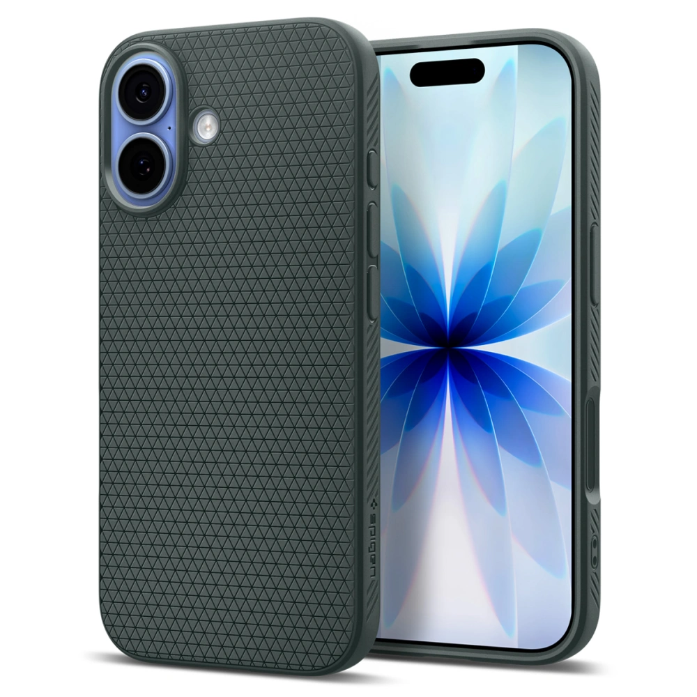 Чехол Spigen Liquid Air для iPhone 17 зеленый
