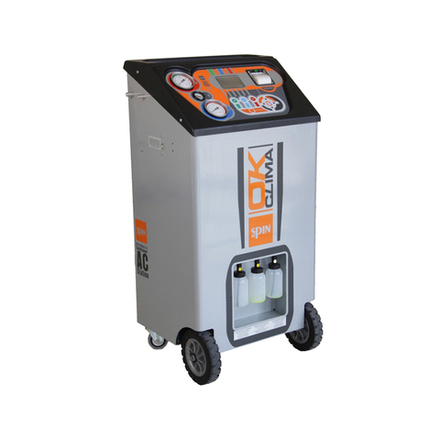OK CLIMA ADVANCE EVOLUTION PRINTER - установка для заправки кондиционеров (R134а), автомат, SPIN (Италия)