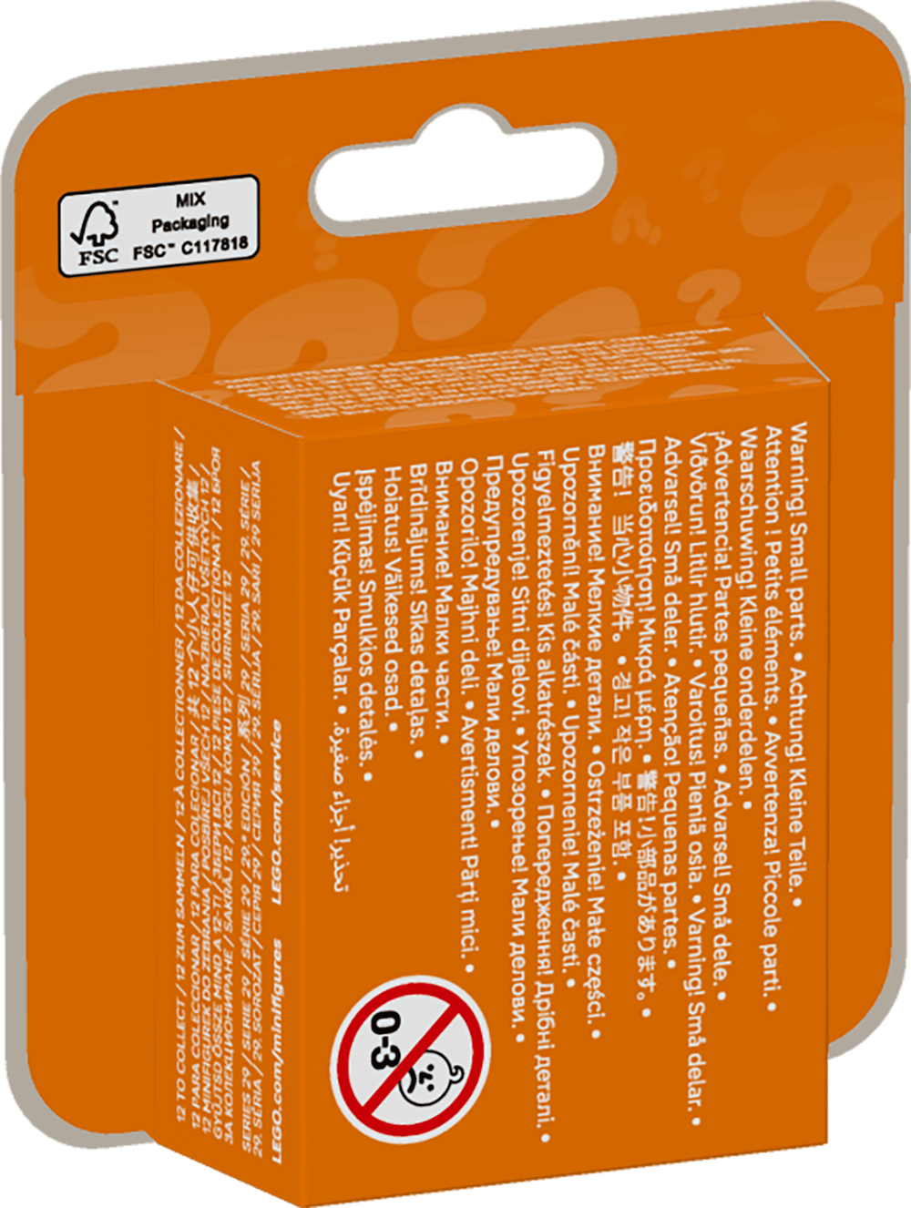 Конструктор LEGO Minifigures 71052 Серия 29 Случайная фигурка