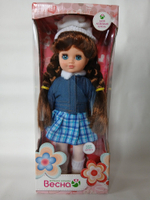 Кукла Весна "Маргарита 14" озвученная, закрывает глаза, высота 35 см, с аксессуарами, пластик, текстиль, арт. В3055/0