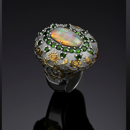 Кольцо с Опалом