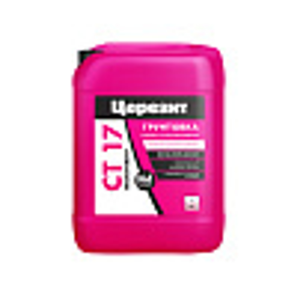 CT 17/5 TRANSPARENT Грунтовка глубокого проникновения бесцв (ЦЕРЕЗИТ)