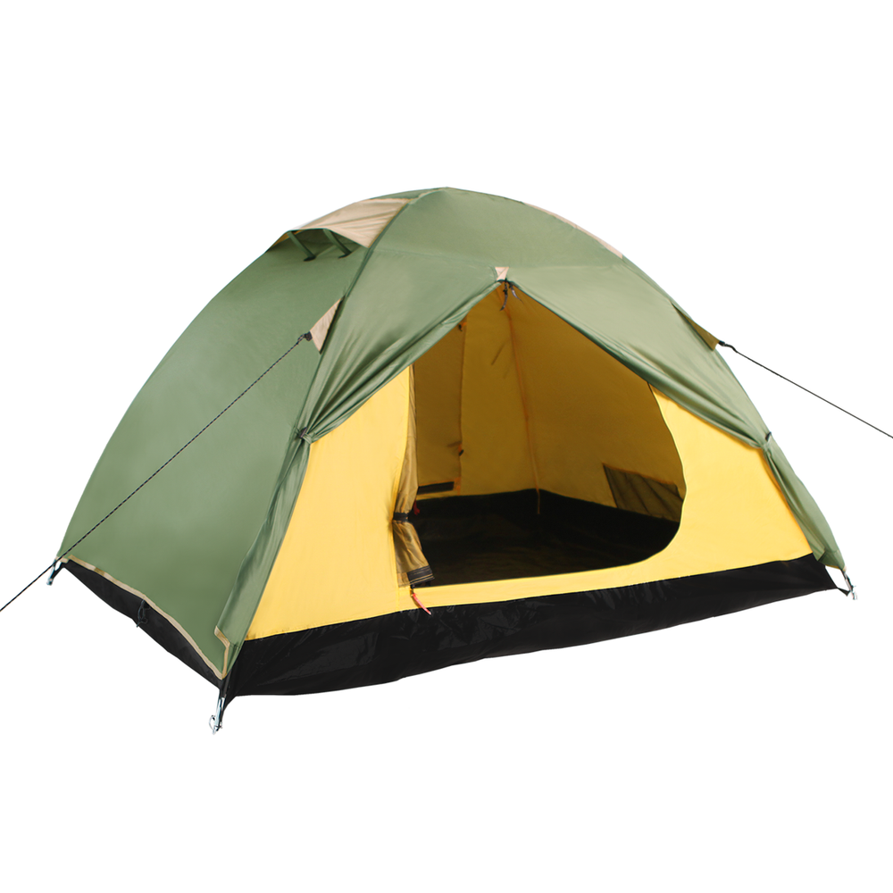 Палатка  BTrace Scout 2+, артикул T0201, цвет Зеленый/Бежевый