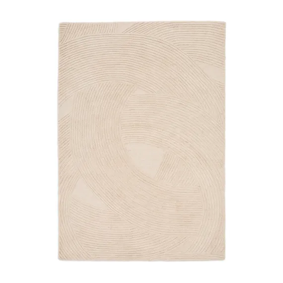 Ковер Domm из белой шерсти, 200 x 300 см