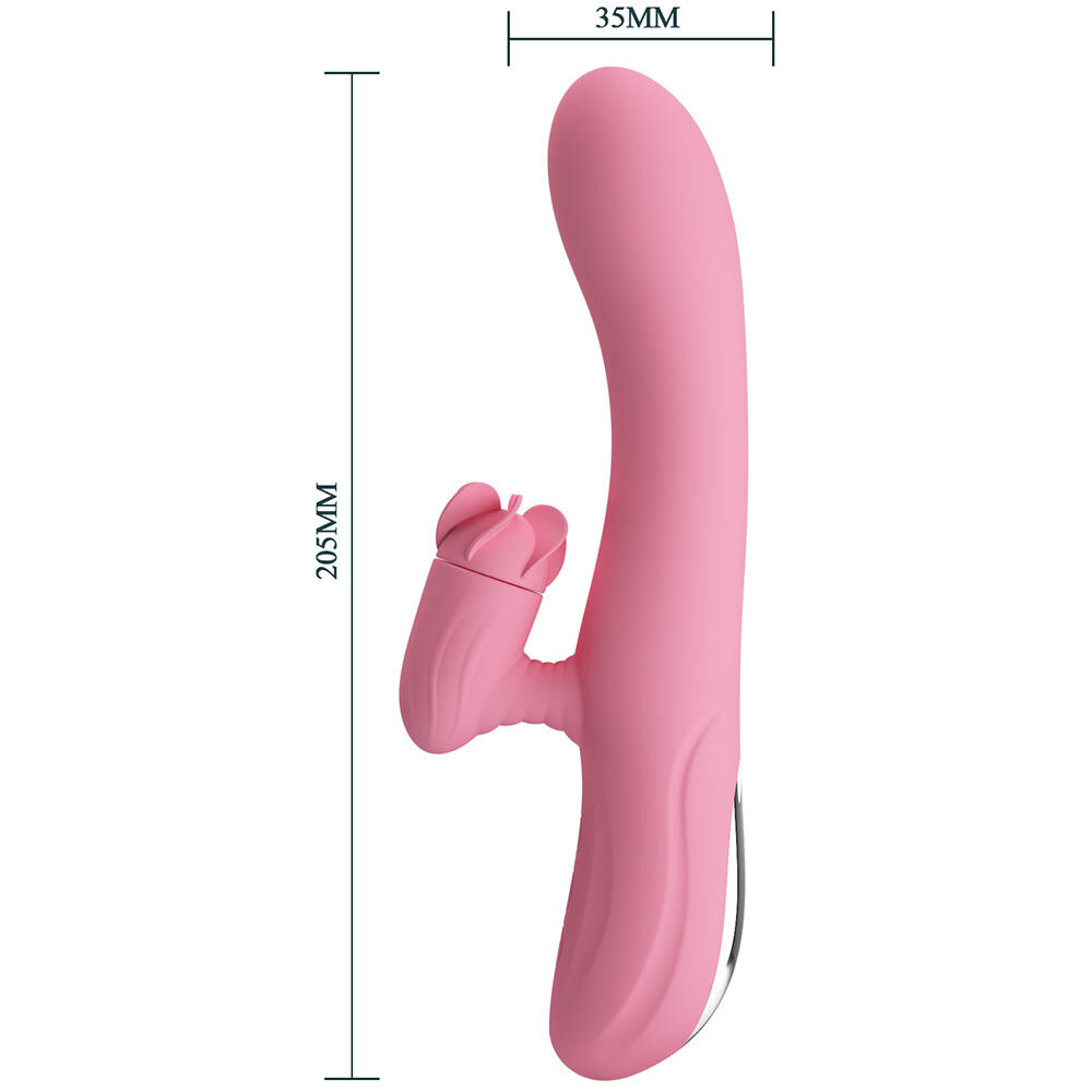 Вибратор Pretty Love Gina, розовый