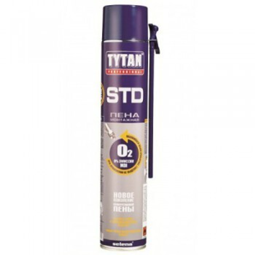 Пена монтажная "TYTAN" STD ЭРГО "ЗИМА" (750мл/12шт)