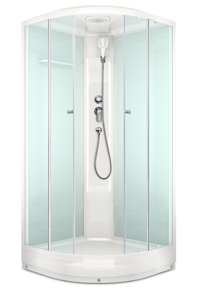 Душевая кабина DOMANI-Spa Delight99 , низкий поддон, мат, 90х90х218