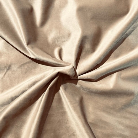 Штора из бархата цвета капучино 200*290 см