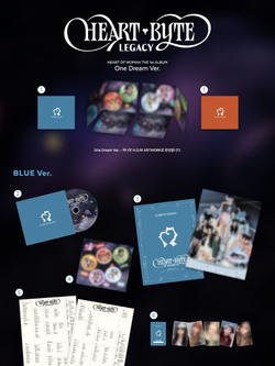 Альбом HEART OF WOMAN -HEART BYTE : LEGACY 1st Album ONE DREAM RANDOM Version