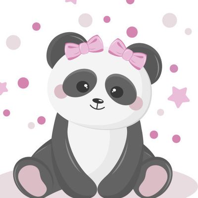 Панда девочка