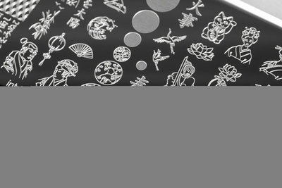 Swanky Stamping Пластина для стемпинга 084