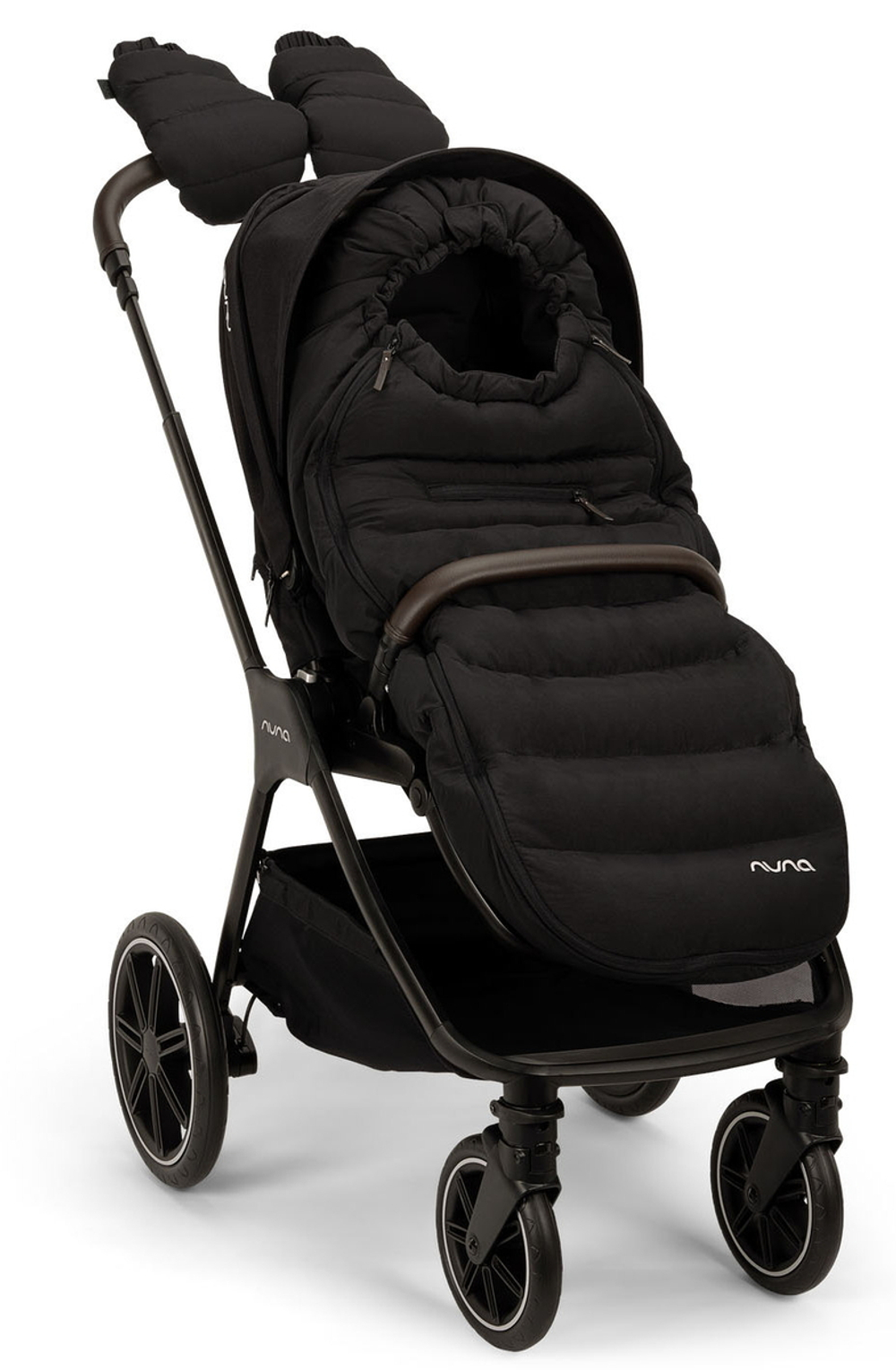 Коляска Nuna TRIV LX AS 2 в 1 с зимним комплектом Caviar
