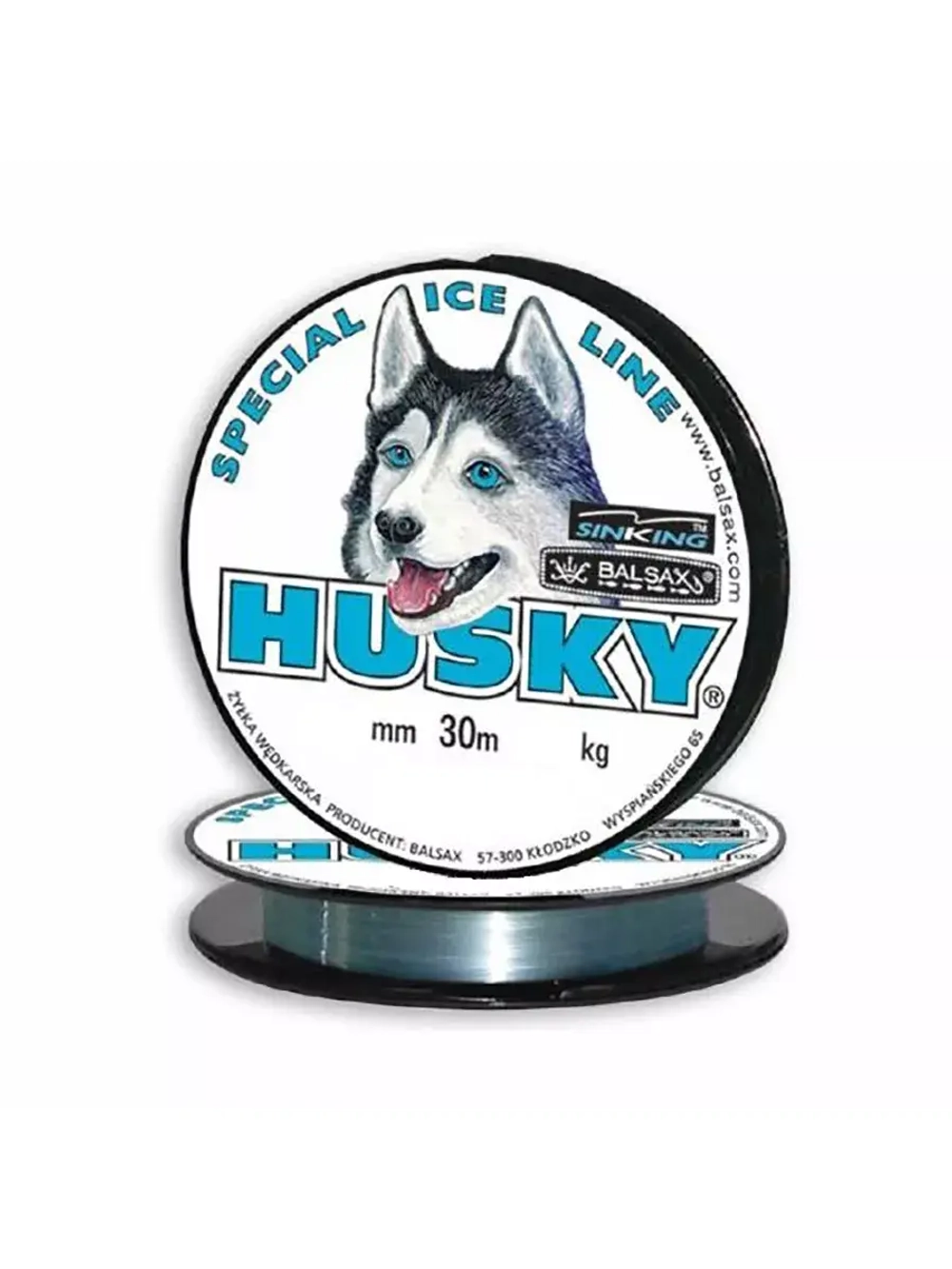 Зимняя монофильная леска Husky 30м 0,12мм 1,85кг 1 штука