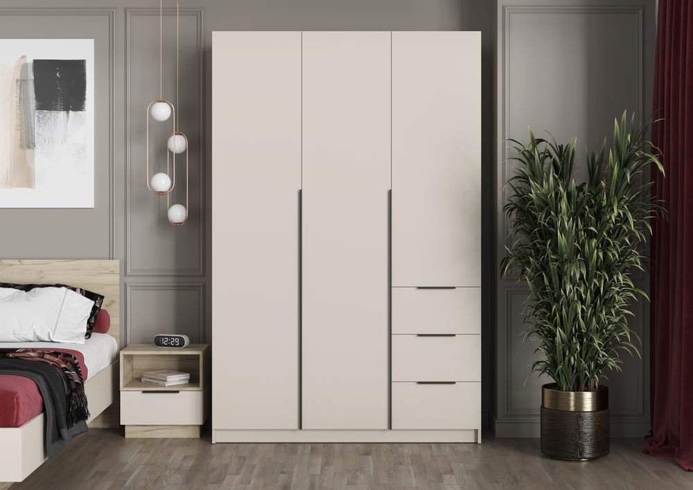 ВЕНТУРО Шкаф 3-х ств.с ящиками ШК-002