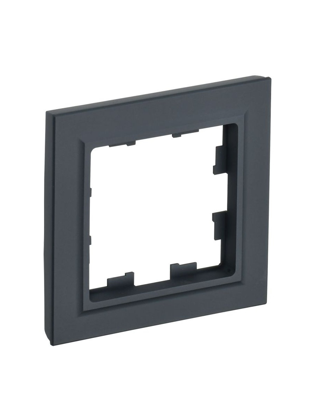 Рамка 1-м BRITE РУ-1-БрГ графит IEK BR-M12-K53