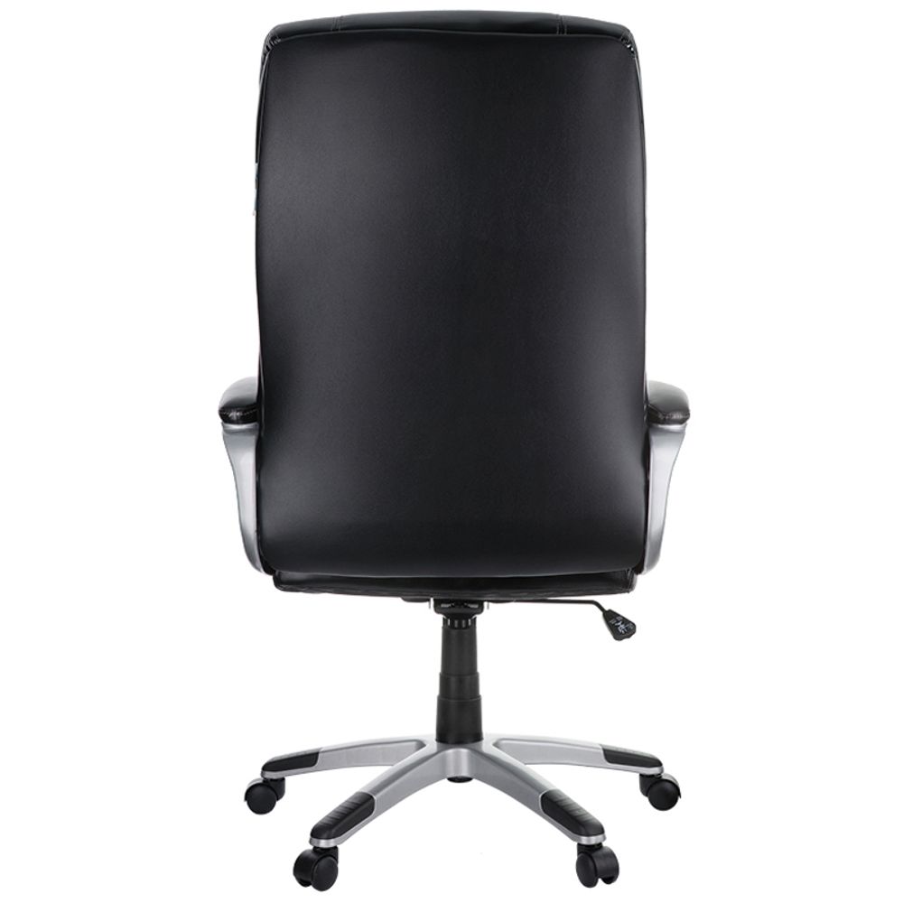 Кресло руководителя Helmi HL-E19 "Basis" экокожа черная