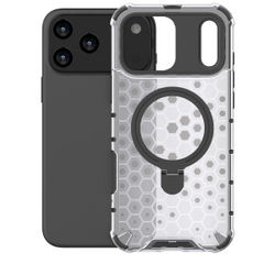 Прозрачный чехол Honeycomb Stand Case для iPhone 17 Pro Max