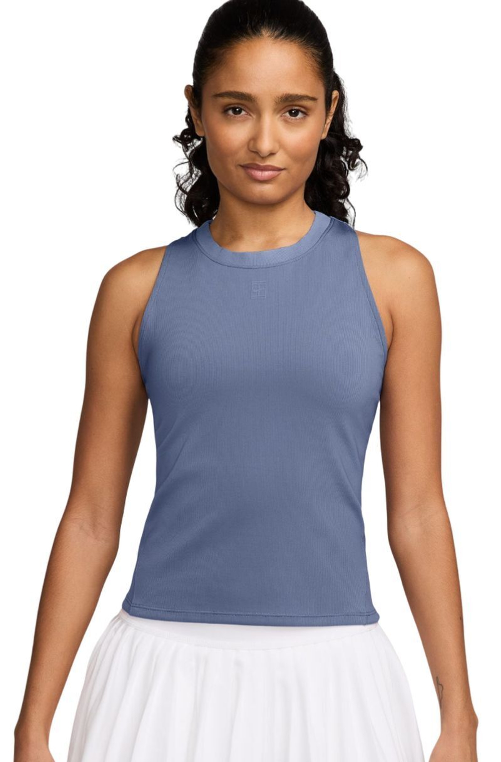 Женский топ теннисный Nike Court Advantage Dri-Fit Tennis Tank - world indigo/world indigo