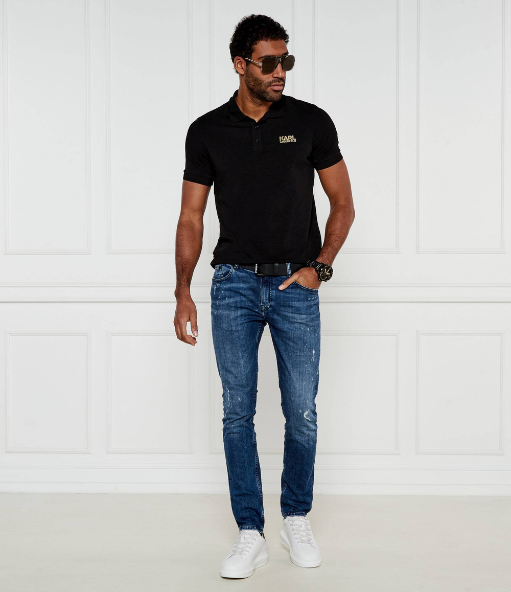 Поло Karl Lagerfeld - черный(745088 551235)