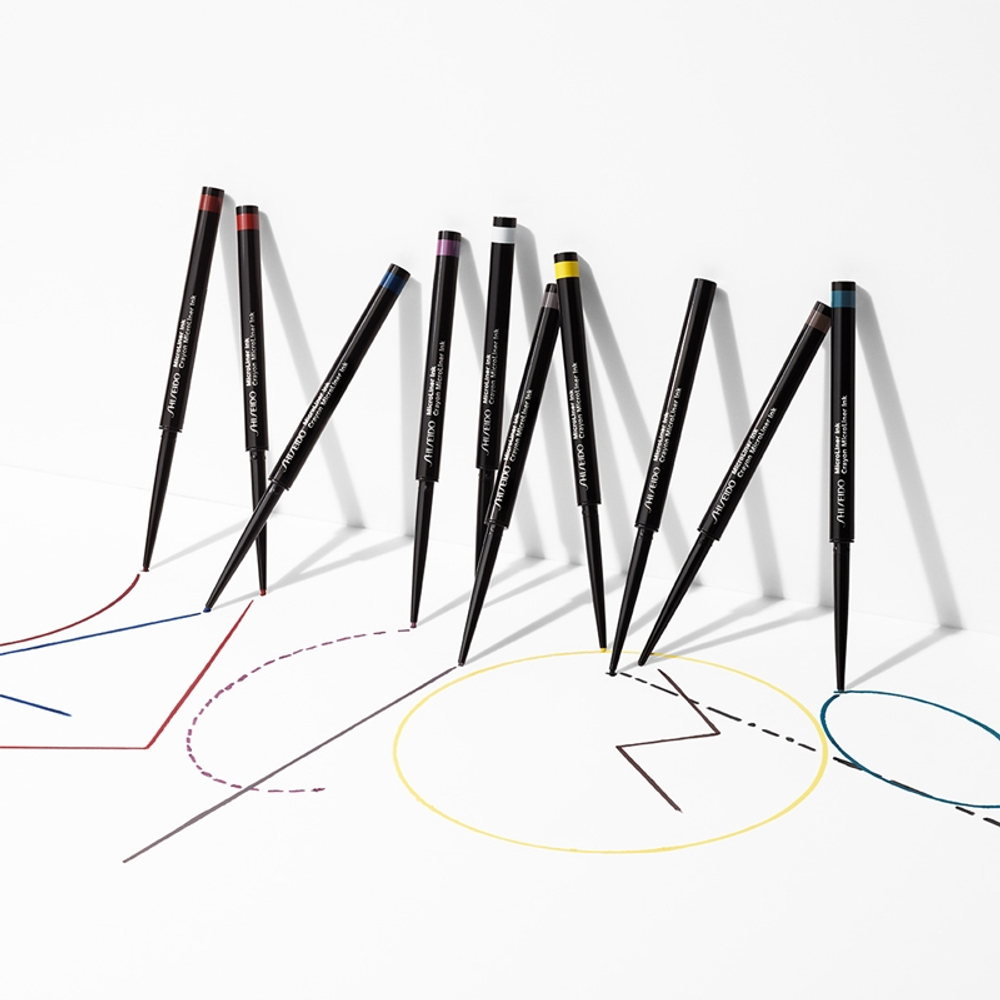 Shiseido MicroLiner Ink - Подводка для глаз: eyeliner в туши оттенок 09 Violet, 1 szt.