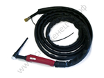 Горелка TIG 26 180A (35%), TIG 160,200 AC/DC, 4m (Track-50MMQ, газ-б/р) с упр. разъёмами 2-3-5pin