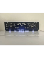 Рамка для номера с подсветкой. Это TOYOTA детка!