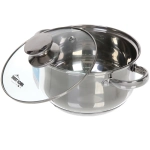 Кастрюля из нержавеющей стали OLIVIA 2,7л, индукция, DH12-18