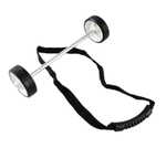 Бак топливный 45л с индикатором уровня топлива, на колесах