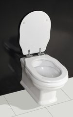 Унитаз BelBagno Boheme BB115CH/BB115SC подвесной с сиденьем Микролифт