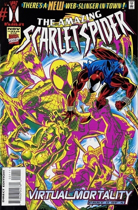 Комикс the Amazing Scarlet Spider Virtual Mortality part 2