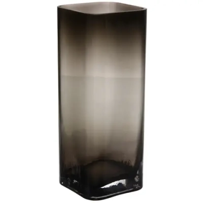Ваза стеклянная «GREY GLASS» 11*28см
