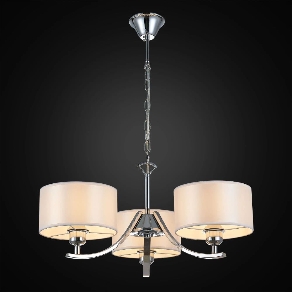 Citilux Эвита CL466130 Люстра подвесная с белыми абажурами