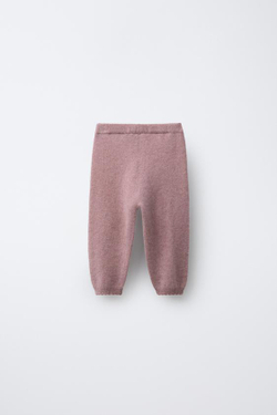 ZARA БРЮКИ BAGGY ИЗ 100% КАШЕМИРАБРЮКИ BAGGY ИЗ 100% КАШЕМИРА, СВЕТЛО-РОЗОВЫЙ