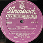 Quartette Trés Bien - Where It's At (Англия)