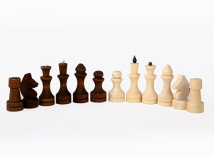Фигуры шахматные обиходные