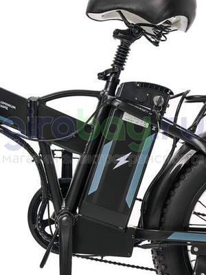 Электровелосипед Minako F10 Pro (48V/20Ah) - Серый обод фото №7