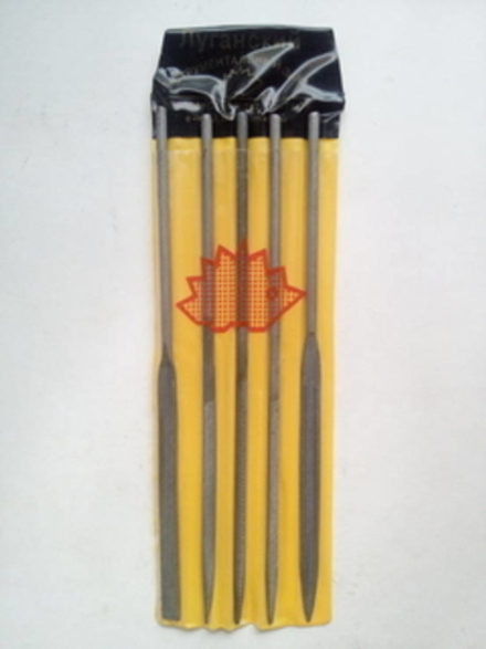 Набор надфилей черных, 3ммх140мм (5шт) Луганск