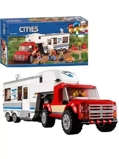 Конструктор Сити Дом на колесах 385 деталей 22093