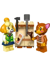 Конструктор Animal Crossing 77049 Посещение дома Изабель