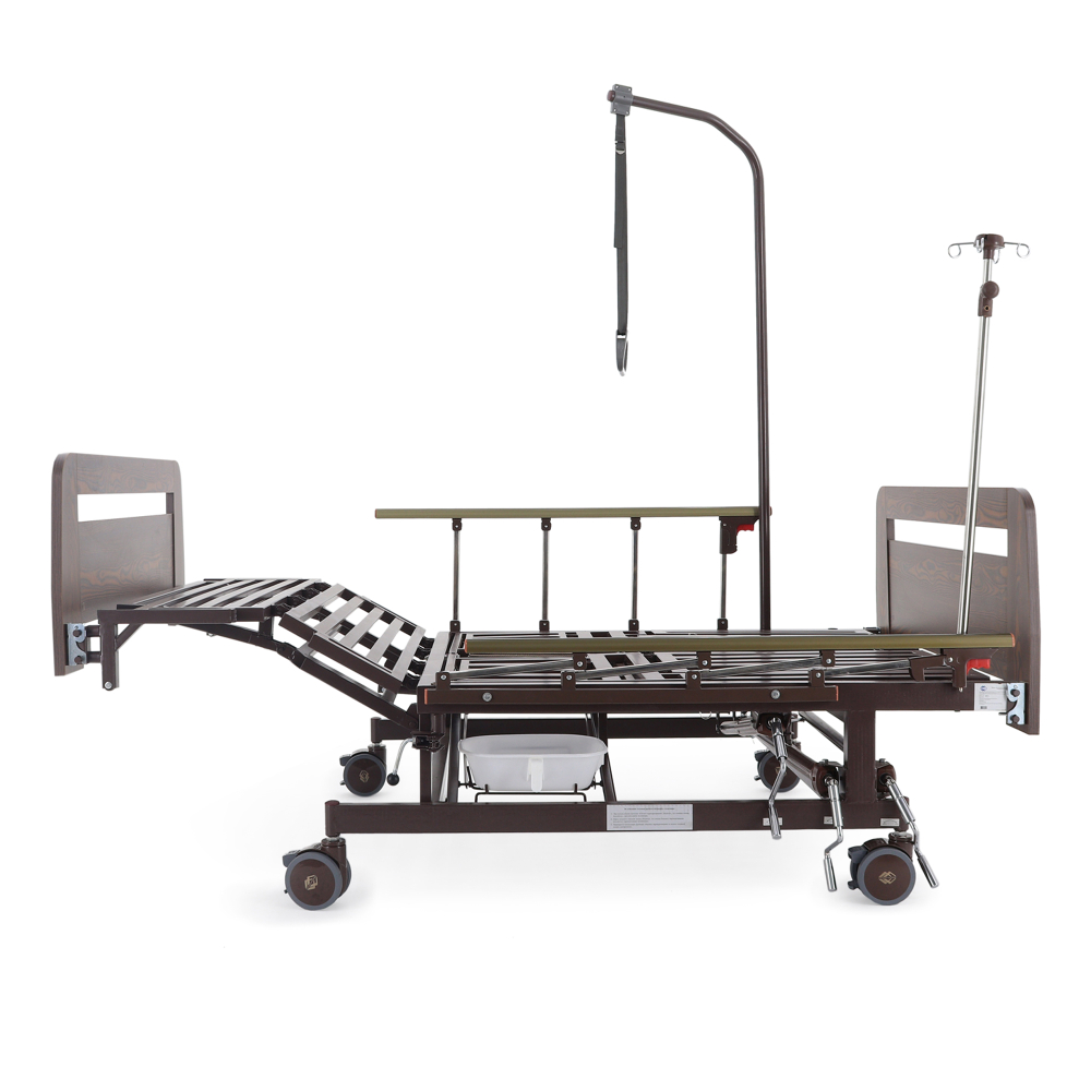 Кровать механическая Med-Mos E-45А (ЛДСП венге) ширина ложемента 120 см