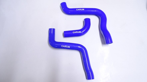 Патрубок радиат. /2170/ 3 шт с конд. силикон (CARUM)