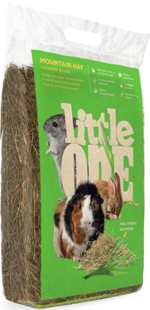 Наполнитель сено Little One горное непрессованное - 400 гр
