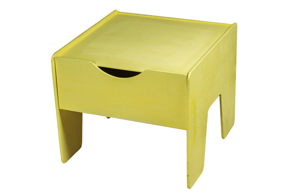 Лего-стол Кубик с выдвижным ящиком