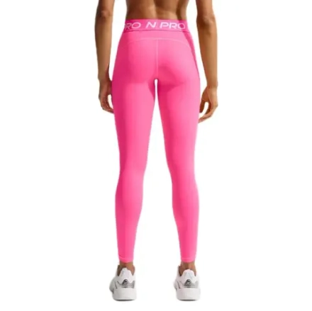 Леггинсы Nike Pro 365 Tight - hyper pink/white