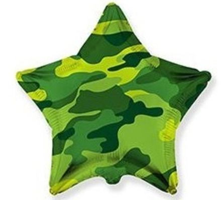 Звезда 80 см "Камуфляж"