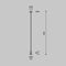 Крепление потолочное Maytoni Technical Accessories for tracks Flarity TRA159C-SL1-B
