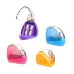 Точилка RunTop, двойная, с контейнером, серия "Здание", 4 цвета корпуса, с крышкой, 4 см