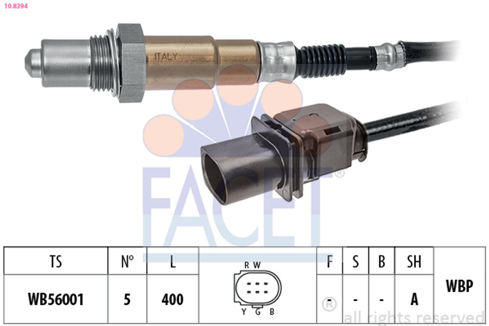 FACET - 108394-FAC - Oxygen Sensor