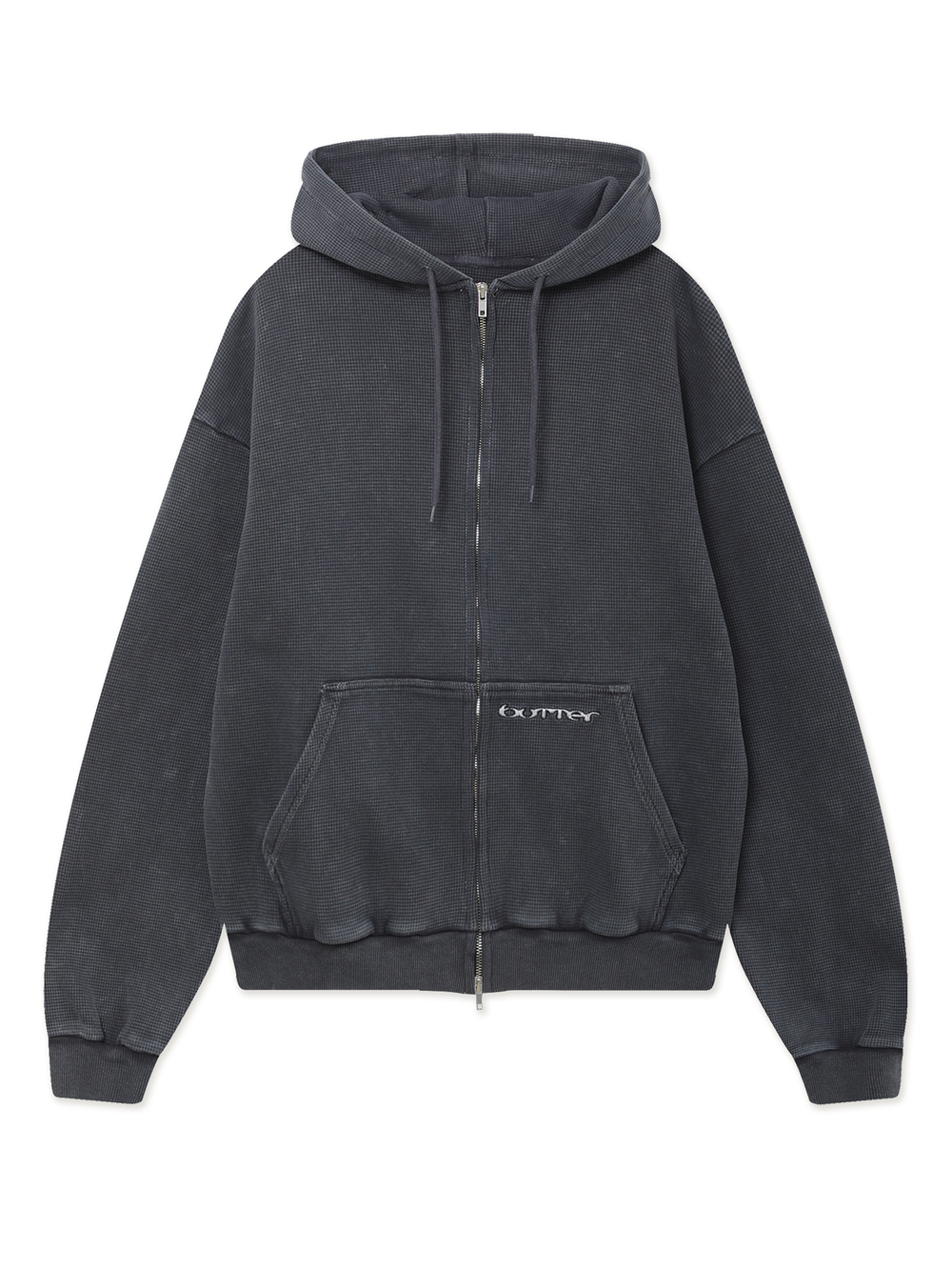 Мужская Толстовка Waffle Zip-thru