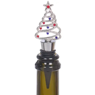 Пробка для бутылок «Ёлочка» с камушками